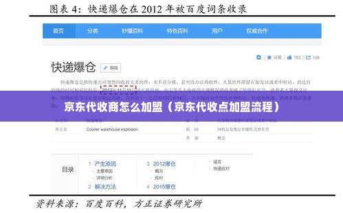 京东代收商怎么加盟（京东代收点加盟流程）