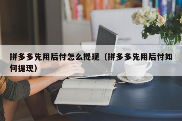 拼多多先用后付怎么提现（拼多多先用后付如何提现）