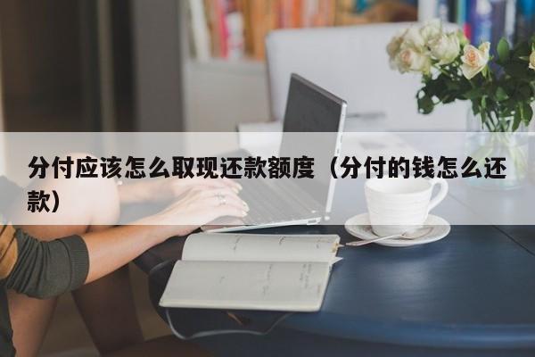 分付应该怎么取现还款额度（分付的钱怎么还款）