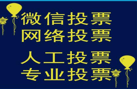 微信纯人工投票 微信纯人工投票联系方式