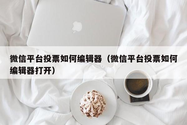 微信平台投票如何编辑器（微信平台投票如何编辑器打开）