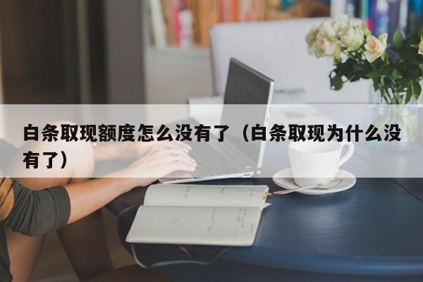 白条取现额度怎么没有了（白条取现为什么没有了）