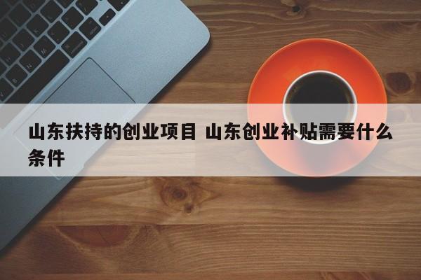 山东扶持的创业项目 山东创业补贴需要什么条件